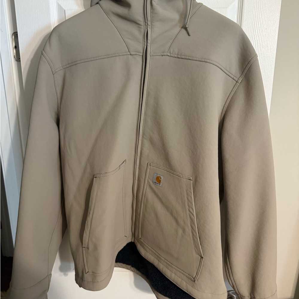 Carhartt Tan Hooded Jacket - Super Dux